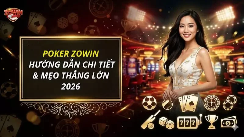 Cách Chơi Poker Zowin - Hướng Dẫn Chi Tiết & Mẹo Thắng Lớn 2026