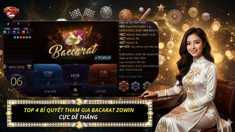 Baccarat Zowin Và Tuyệt Chiêu Hạ Gục Bàn Cược Từ Cao Thủ 5 Bí quyết tối ưu hóa tỷ lệ chiến thắng từ chuyên gia