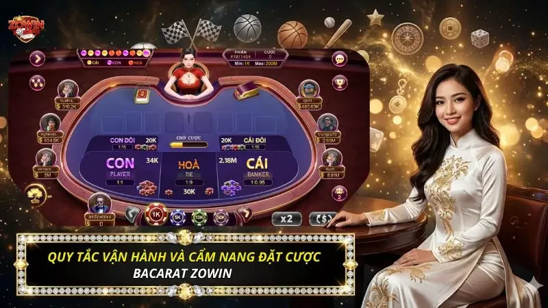 Baccarat Zowin Và Tuyệt Chiêu Hạ Gục Bàn Cược Từ Cao Thủ 3 Luật chơi Baccarat rõ ràng và cụ thể tại nền tảng uy tín