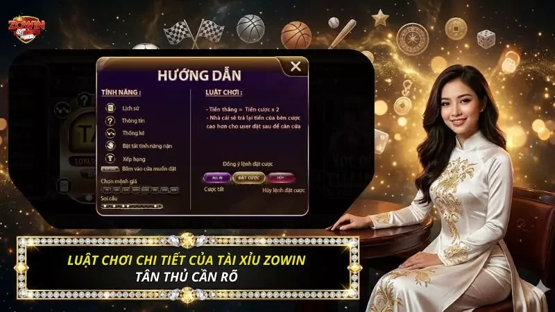 Tài Xỉu Zowin - Nghệ Thuật Làm Chủ Xúc Xắc, Rinh Thưởng Lớn 3 Khám phá quy tắc vận hành bàn cược cho người mới