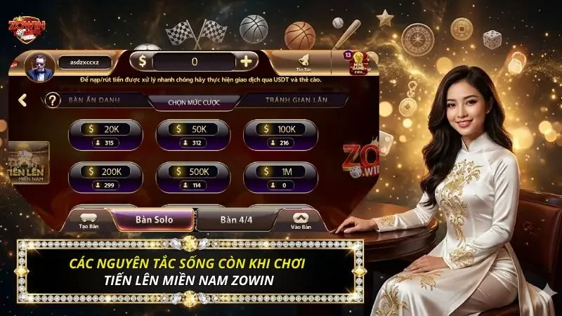 Tiến Lên Miền Nam Zowin - Bí Quyết Đánh Bài Thắng Lớn 2026 7 Những nguyên tắc cơ bản sống còn cần tuân thủ nghiêm ngặt
